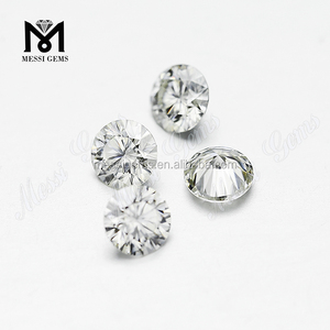 Corte Brillante redondo Moissanite Piedra Floja GH 4.5mm Diamante hecho Hombre - Product Image 5