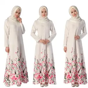 Kaftan Wanita Unik Motif Bunga