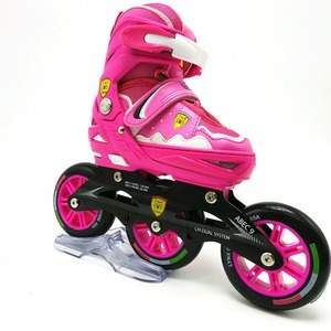 Ruedas de patinaje en línea para niños, 3 ruedas ajustables, led flash, venta al por mayor, <span class=keywords><strong>2022</strong></span> - Product Image 1