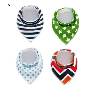 Ananbaby Burp Doeken Kleurrijke Baby Kwijlen Slabbetjes 4-Pack Baby Bib