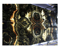 Dragon chinois noir Onyx marbre pour décoration murale, nouveauté