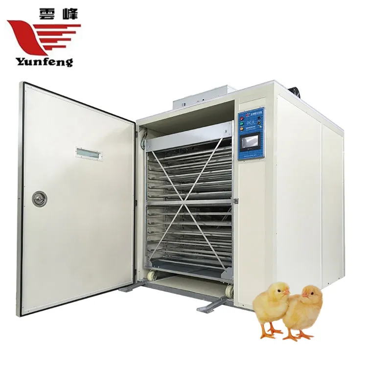 YFDF-12096 ISO 9001 BV high quality automatic chicken egg incubator