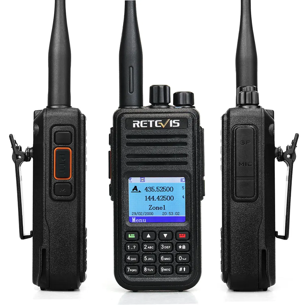 Retevis RT3S Dual Band DMR Digital Walkie Talkie Wireless Two Way Ham Radio Digital Amateur radio receiver