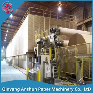 Machine For Brown Kraft Paper For Cement Packing Bag in Sheet Roll
