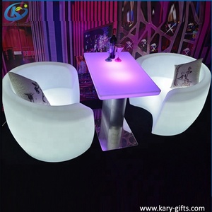 Bar đồ nội thất chiếu sáng RGB màu thay đổi Cocktail ghế Phát Sáng Led Phân - Product Image 5