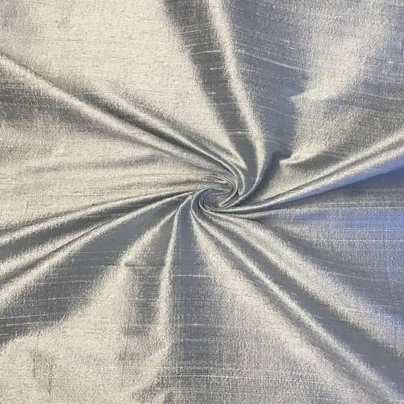 Stokta boyalı kumaş elbise sıcak satış için Habotai 100% saf ipek 100 tafta 14mm 44 "/114cm dokuma düz HOWELL in-stok öğeleri