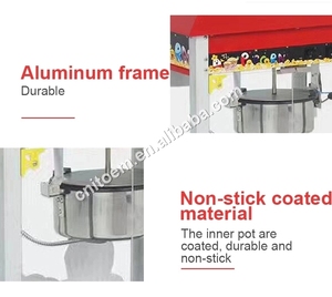 Máquina para hacer palomitas de caramelo ASQ P6BC, automática, de mesa, 8 Oz, <span class=keywords><strong>antigua</strong></span>, eléctrica, industrial - Product Image 5