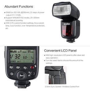 <span class=keywords><strong>Godox</strong></span> <span class=keywords><strong>V850II</strong></span> Cámara de sincronización de alta velocidad Flash Speedlite Speedlight Compatible con cámaras Canon <span class=keywords><strong>Nikon</strong></span> Pentax Fuji Olympus Panasonic - Product Image 6