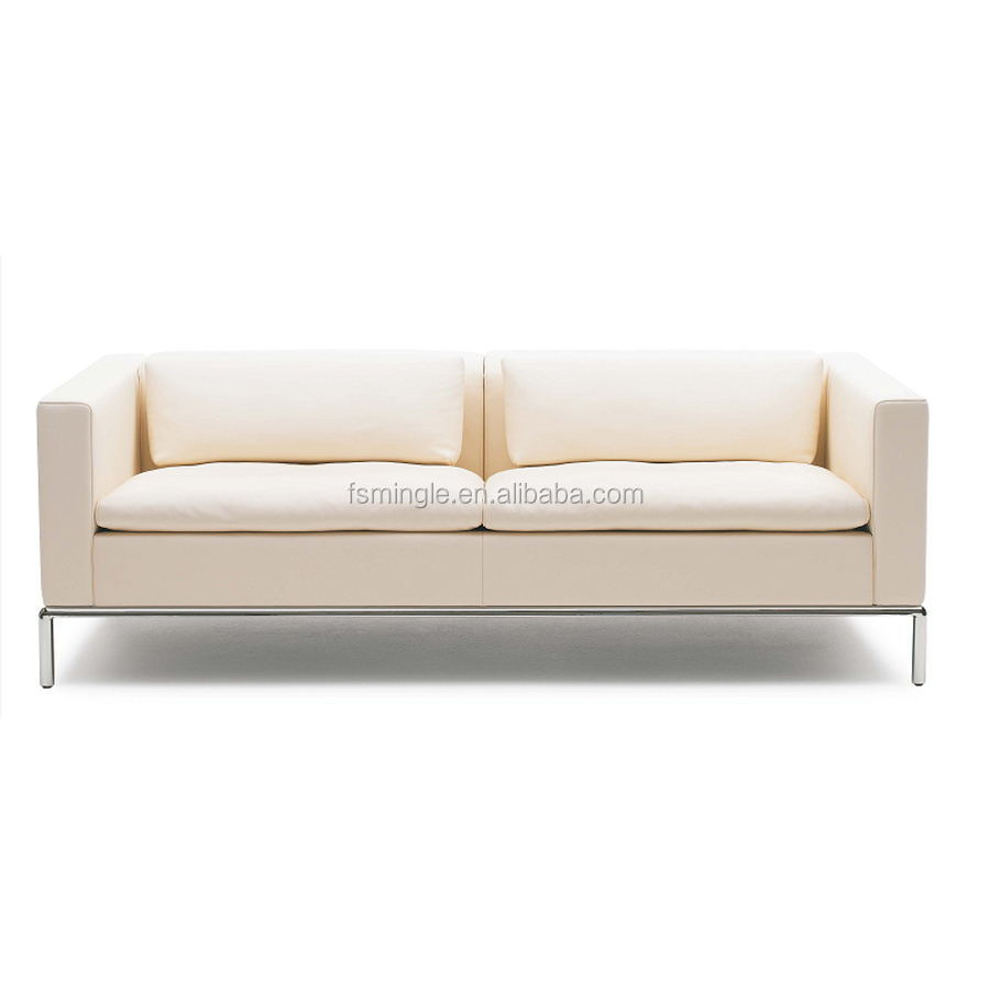 Современная Гостиная из нержавеющей стали ноги диван экспорт дизайн