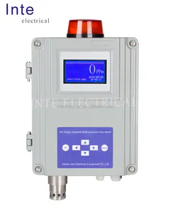 Konsentrasi monitor dinding mount detektor gas H2s KQ-H2S