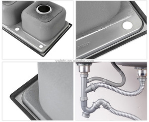 Mejor calidad precio más barato solo vaso de acero inoxidable 201 fregadero con escurridor - Product Image 6
