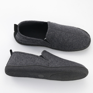 Sandales d'intérieur et d'extérieur en laine, chaussures en <span class=keywords><strong>feutre</strong></span> confortables, design classique, pour maison, mousse à mémoire de forme, décontractées, livraison gratuite - Product Image 4