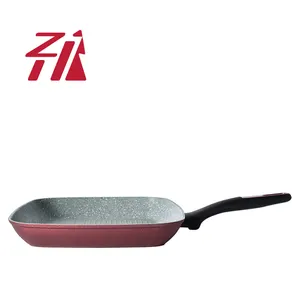 Professional Manufacturer aluminum square fry pan saucepan