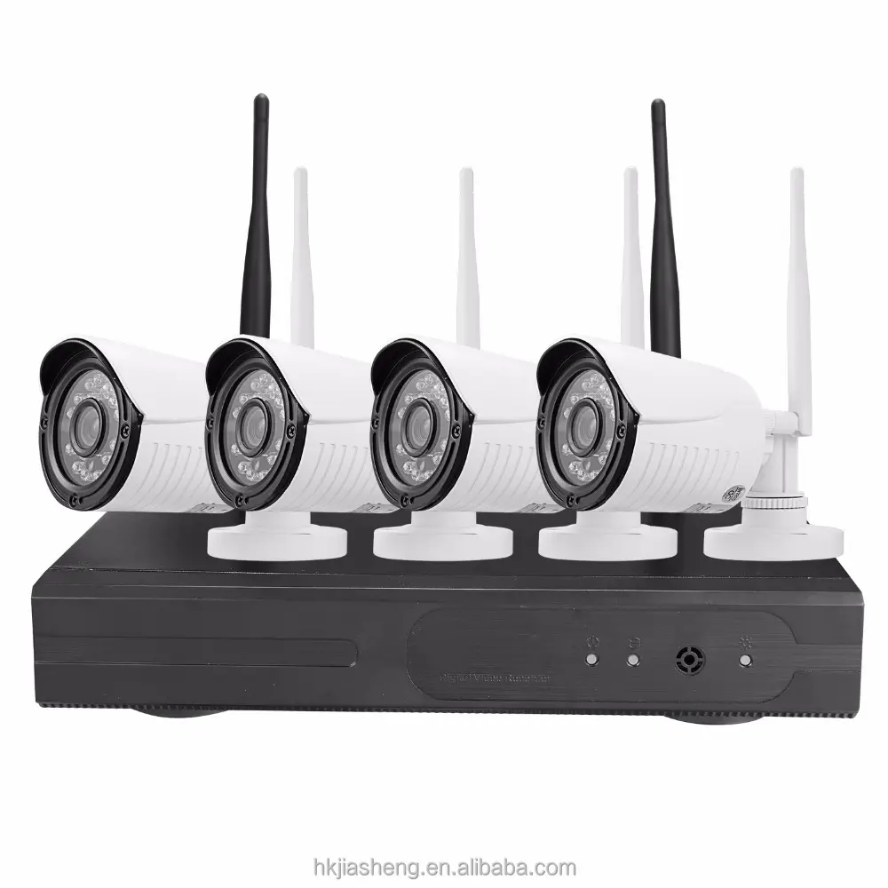 최고의 와이파이 야외 무선 ip 카메라 CCTV 보안 감시 시스템 4ch NVR 키트 ip 카메라