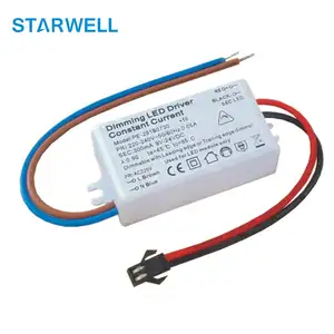 PE291B0735 12-24V 350mA Constant Current 7W /Triac Dimming Led power supply with CE ROHS Approval 110V 220V 230V 240V