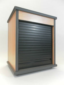 ריהוט פלסטיק שחול פרופילי אנכי פתוח PVC ABS לוחות RV לוחות ארון רולר תריס pvc מטבח ארון דלת - Product Image 5