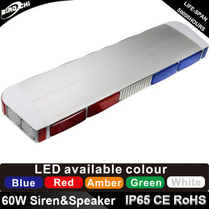 Biaochi <span class=keywords><strong>ESCORT</strong></span> 60W Barra Luminosa LED di Emergenza a Grandezza Naturale per Ambulanze con Altoparlante Sirena 24V-Nuovo - Product Image 5