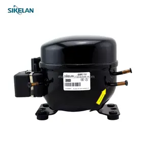 Gqr11u sikelan r290 220v lbp geladeira doméstica, geladeira, hermetica alternativa, 1 2hp, compressor de refrigeração propano