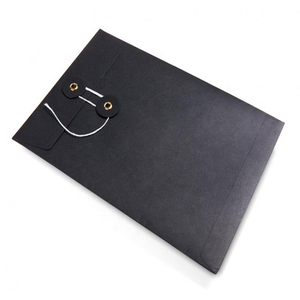 Wood Texture A4 <strong>Envelope</strong> with <strong>String</strong> <strong>Tie</strong> Closure for Wedding Invitations <strong>Custom</strong> <strong>Printed</strong> Luxury Packaging - Product Image 2