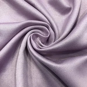 Wujiang textile polyester bambu artificial Imitated silk cheap satin fabric for dress material