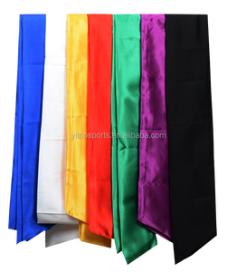 Ceintures de Wing Chun en satin personnalisées avec logo, vente en gros d'usine pour les arts martiaux et le Kung Fu - Product Image 2