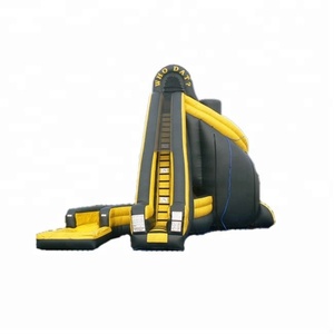Inflable que Dat huracanes <span class=keywords><strong>Slide</strong></span>/curva tobogán de agua con <span class=keywords><strong>Splash</strong></span> piscina de agua