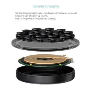 2-en-1 Qi inalámbrico <span class=keywords><strong>cargador</strong></span> Dock soporte taza de la succión del montaje del coche para <span class=keywords><strong>iphone</strong></span> <span class=keywords><strong>7</strong></span> <span class=keywords><strong>plus</strong></span> 8 - Product Image 4