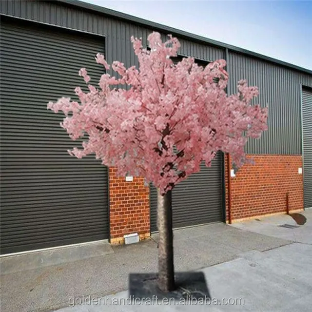 Decorative large cherry blossom trees