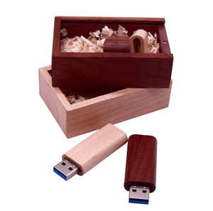 Ủng hộ đám cưới hộp gỗ 4GB USB <span class=keywords><strong>Flash</strong></span> Drive khắc in logo miễn phí biểu tượng tùy chỉnh bằng gỗ USB Stick 1GB 2GB 4GB 8GB 16GB - Product Image 4