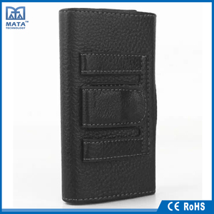 Personalizado teléfono móvil clip trasero flip funda de cuero para el iphone - Product Image 1