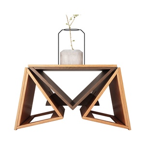 Muebles de estilo japonés Sala modernos lloguer de lado de la <span class=keywords><strong>Mesa</strong></span> de té <span class=keywords><strong>plegable</strong></span> de madera <span class=keywords><strong>mesa</strong></span> de café - Product Image 5