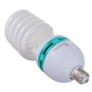 Bombilla de Ahorro de Energía de Luz Diurna para Estudio de 65W <span class=keywords><strong>85W</strong></span> 105W 125W 135W <span class=keywords><strong>5500K</strong></span>, Espiral Completa - Product Image 1