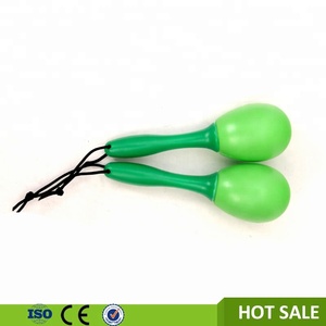 Caliente-Venta de plástico <span class=keywords><strong>mini</strong></span> bebé maracas <span class=keywords><strong>batidos</strong></span> con clave de cadena Cadena de juguete instrumento musical - Product Image 3