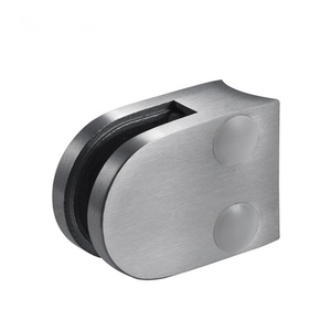 Hotsales الفولاذ متكأ من الفولاذ زينة درابزين مشابك زجاجية - Product Image 1