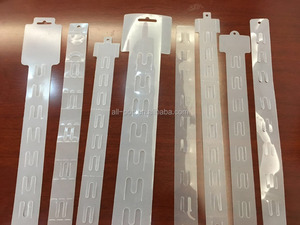 2023 New <strong>plastic</strong> hanging clips <strong>strips</strong> for retail folding clips <strong>strips</strong> pvc clips <strong>strips</strong> - Product Image 3