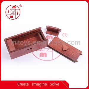 Di legno cubo magico trucco magico <span class=keywords><strong>puzzle</strong></span> di legno <span class=keywords><strong>box</strong></span> - Product Image 6