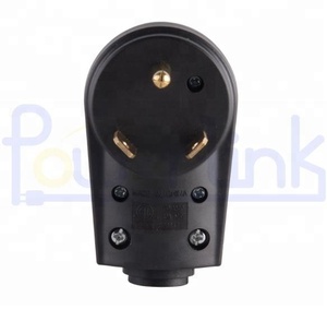 ED-304P RV Heavy Duty 30A TT-30P <strong>Replacement</strong> Male <strong>Plug</strong> with Handle - Product Image 4