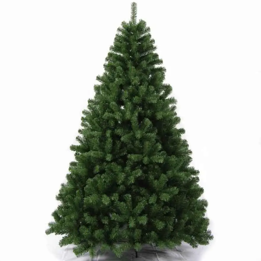 4ft 5ft 6ft 7ft 8ft Goedkope Buitenverlichting Pvc Kunstmatige Kerstboom Met Verlichting Kerstversiering Adornos De Navidad