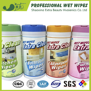 Boîte <span class=keywords><strong>de</strong></span> rangement pour lingettes humides tout usage 80pcs lingettes parfumées douces et écologiques pour le nettoyage des meubles <span class=keywords><strong>de</strong></span> salle <span class=keywords><strong>de</strong></span> bain <span class=keywords><strong>de</strong></span> cuisine - Product Image 2