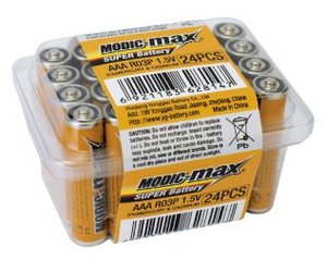Zinco manganese Batteria <span class=keywords><strong>AAA</strong></span> <span class=keywords><strong>R03</strong></span> - Product Image 5