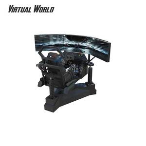 Manèges de fête foraine, <span class=keywords><strong>cinéma</strong></span> 4D, simulateur de conduite automobile, simulateur de <span class=keywords><strong>voiture</strong></span> d'arcade, machine de jeu, simulateur de course automobile à mouvement à 3 écrans - Product Image 6