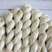 中国毛糸かせ3000m/100g、80/2nm桑絹100% 桑毛糸未染色紡績毛糸編み物用
