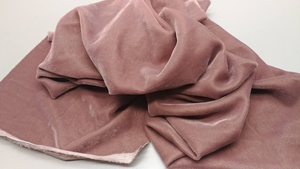 Venta directa de fábrica de solid100 % micro poliéster vino tejido de terciopelo coreano 5000 tela para las mujeres - Product Image 4