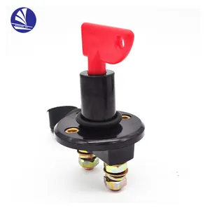 Interruptor de corte e corte para barco, bateria 300A, interruptor giratório com chave removível, 100A M10 M8 Master Power