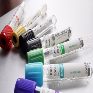 Médicos laboratorios rojo Vacutainer no aditivo tubos de vacío para extracción de sangre - Product Image 1