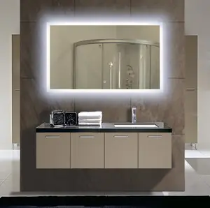 Modern IP44 Light Vanity Mirror Led Touch Switch Bathroom Illuminated LED Side Mirror Light