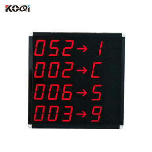 China Factory 433.92mhz K-436-<strong>D</strong> <strong>Queue</strong> Number Display <strong>Queue</strong> Call System Led Number Call System