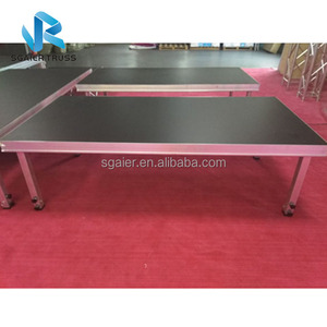 เวทีอลูมิเนียมพกพาคุณภาพดีสำหรับคอนเสิร์ต ขาย - Product Image 2