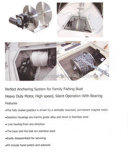 סין חשמלי סירה עוגן כננת חשמלית כננת הרם, 12v סירת כננת - Product Image 4