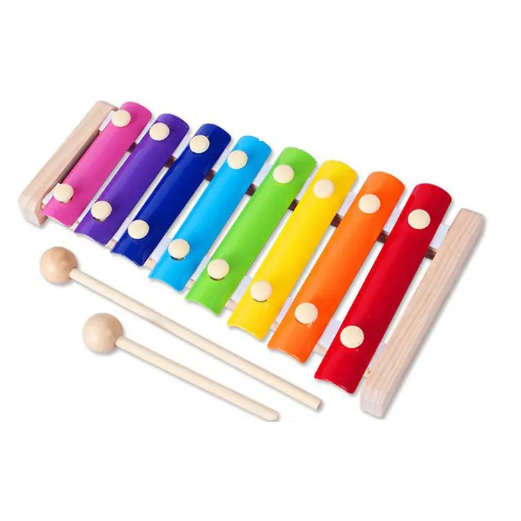 子供のための自然木製楽器素敵な音楽おもちゃ木琴